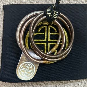 Buddha Girl all weather Fawn Bracelet set. NWT